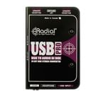 Radial USB Pro Stereo Direct Box Front View